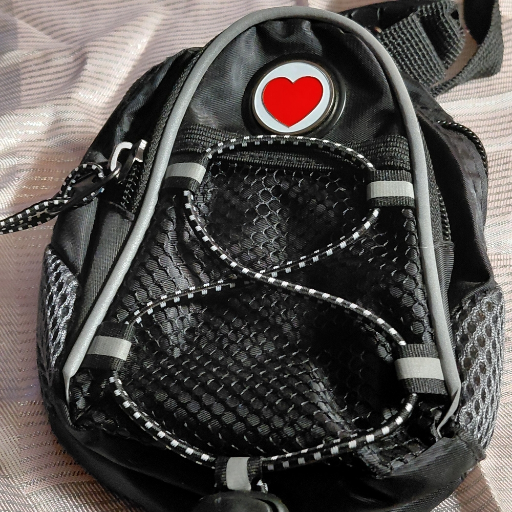 Black Heart Kids Backpack